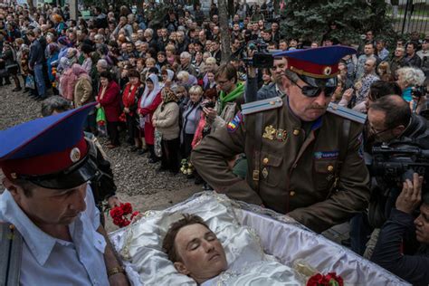 Funeral held in Ukraine for American man killed in action